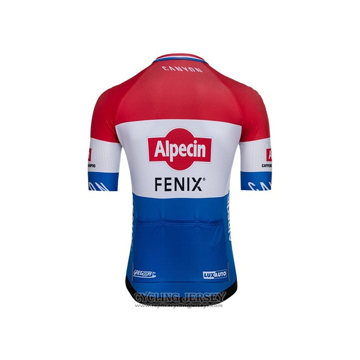 2021 Cycling Jersey Alpecin Fenix Champion Netherlands Short Sleeve And Bib Short